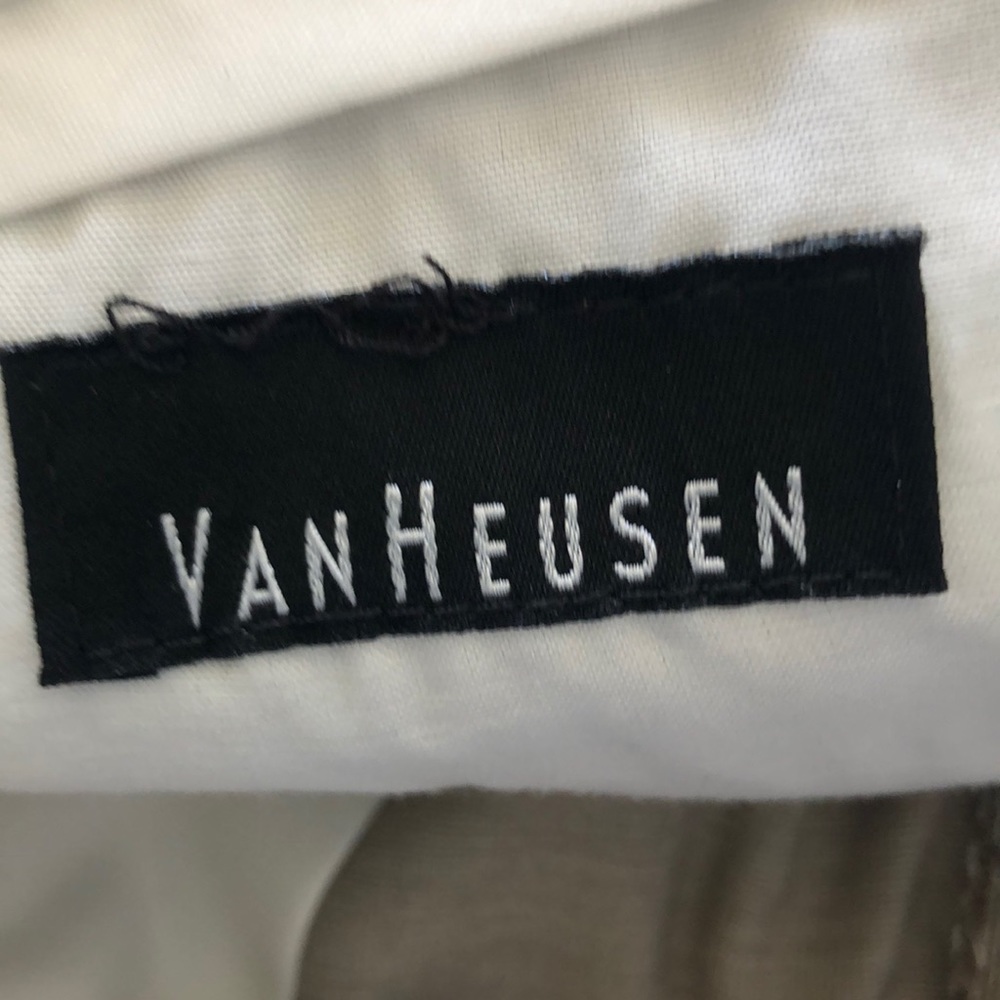 Van Heusen Light Brown Formal Pants Boy 14 Reg - Picture 3 of 4